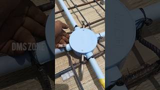 Roof Wiring trick junction box fixing trick  Electrical tricks electricalhacks electricaltricks [upl. by Xyno]