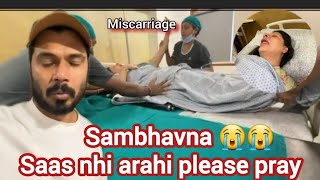 Surgery k bad Sambhavna ko Saas nhi arahi😭Sambhavna seth entertainment sambhavna seth new vlog [upl. by Elinor]