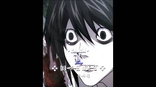 L Lawliet Canon vs Smart Characters in Logical Reasoning  anime edit animeedit deathnote vs [upl. by Nylime646]