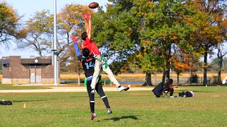 Flag Football  Ballhawks vs Lights Out [upl. by Trabue]