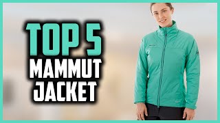 Top 5 Best Mammut Jacket Reviews of 2024 [upl. by Courcy]