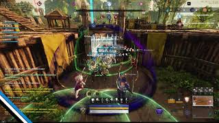 New World PvP Gamerplay tank Build SnS GreatAxe OPR Season 4 Devaloka [upl. by Aitnas892]