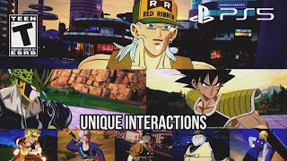 DRAGON BALL Sparking ZERO  Android 13 Unique Interactions  Bardock Goku  Cell etc [upl. by Anayd]