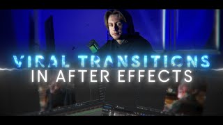 Viral TRANSITIONS for your EDITS  After Effects TUTORIAL [upl. by Donavon]