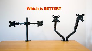 Monitor Arm comparison ft IKEA MALM desk How to choose [upl. by Ailyt648]