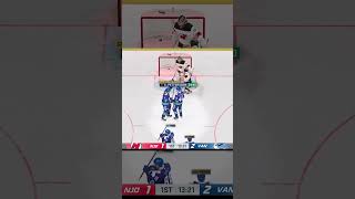 NHL 22 Good faceoff to a good goal videogame gaming NHL nhl22 [upl. by Wendi567]