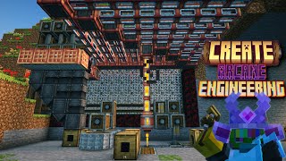 Turning Lava Into Sturdy Sheets  Create Arcane Engineering Ep 37 [upl. by Anatnahs]