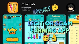 Color Lab Review  Legit or Scam Earning App [upl. by Adiahs]