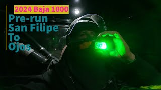 2024 Baja 1000 prerun San Felipe to Ojos Negros [upl. by Abshier]