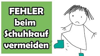 ACHTUNG Vermeide typische Fehler beim Schuhkauf für Kleinkinder  5 Tipps [upl. by Dadivitan]