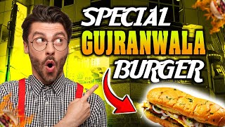 Street food Gujranwala ka Egg wala burger streetfood foodblogger dailyvlog [upl. by Natfa]