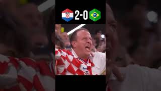 Croatia vs Brazil World Cup 2022 football youtube shorts neymar modric [upl. by Adnael]