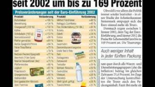 Der Euro ist ein Teuro  die wahre Inflation [upl. by Fletch180]