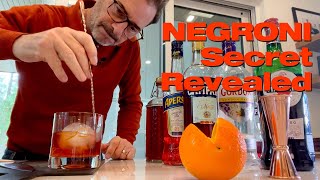 PEZ Reveals Secret Negroni Recipe [upl. by Sterrett534]