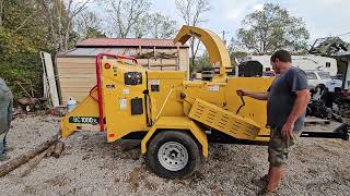 GovDeals 2021 VERMEER BC1000XL 12 INCH WOOD CHIPPER WITH 42 [upl. by Annahs]