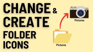 Change and Create Folder Icons on Windows 10 [upl. by Aneekat]