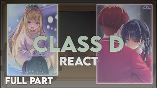 Class D React to Ayanokoji  Classroom of The Elite [upl. by Lissner]