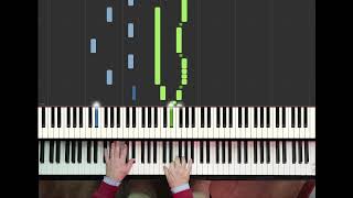 Theme from Curb Your Enthusiasm Frolic  Piano Synthesia [upl. by Meedan332]