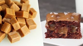 Salted Caramel Brownies Review Buzzfeed Test 126 [upl. by Ellenar]