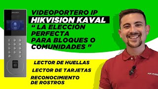 🚪👀Videoportero IP para comunidades Hikvision [upl. by Elesig]