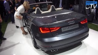 2014 Audi A3 Convertible SLine 18 TFSI 180hp  In Detail 1080p FULL HD [upl. by Yajiv]