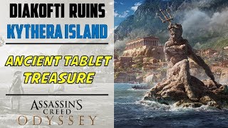 Diakofti Ruins  Kythera  Ancient Tablet and Treasure Location  AC ODYSSEY [upl. by Anilegnave]