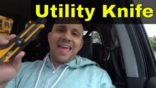 How To Change The Blade On A Utility KnifeEasy Tutorial [upl. by Saleme]