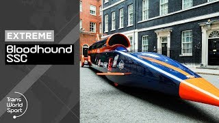 The Bloodhound SSC  1000mph Car Taking On The Land Speed Record  Trans World Sport [upl. by Dorry]