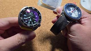 Seiko Flightmaster SNA413 Crystal swap [upl. by Nogaem465]