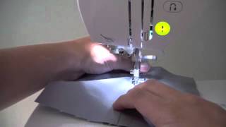 Sewing 101 Centered Zipper part 2 [upl. by Gerrald213]