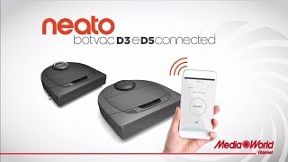 Neato Botvac D3 vs D5 connected  ITA [upl. by Nanine]