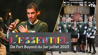 Fort Boyard  lessentiel du 1er juillet 2023 [upl. by Eilarol]