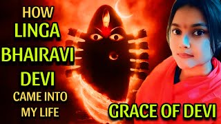 How Linga Bhairavi Devi Came into my life  linga bhairavi devi I Bhairavi Devi  Devi [upl. by Bach]