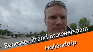 Hollantrip  Renesse  der Strand von Renesse  Segel amp Surfzentrum Brouwersdam [upl. by Ekenna]