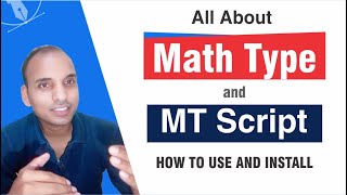 All About Math Type and MT Script  How to use and Install [upl. by Rafaela]