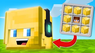 Minecraft NOVO DISFARCE DE OURO NO ESCONDEESCONDE [upl. by Matazzoni]