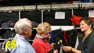 Faszination Pferd 2015 Nuernberg  Interview mit Herrn  Frau Seiler v lookride Reithosen [upl. by Screens170]