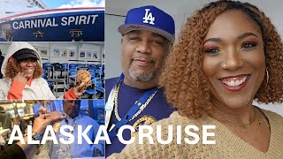 My FULL ALASKA CRUISE on Carnival Spirit  Skagway Train amp Ketchikan Crab Boat Excursions  Shopping [upl. by Ronoh326]