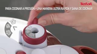 Ollas a presión Clipso Minut Duo Tefal  Tutorial  Cómo usar la olla a presión [upl. by Sotsirhc]