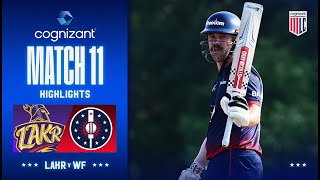 Cognizant Major League Cricket Game 11 Highlights  LA Knight Riders vs Washington Freedom [upl. by Brandise]