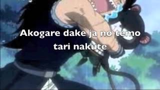 Fairy tail ending 9 lyrics [upl. by Ainirtak]