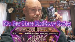 Mtn Dew Citrus Blackberry Review [upl. by Combe239]