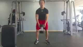 DB Clean to Goblet Squat [upl. by Nowahs]