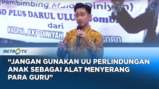 FULL Arahan Wapres Gibran di Rakor Evaluasi Kebijakan Pendidikan Dasar dan Menengah [upl. by Roxanne60]