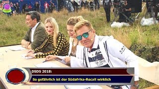 DSDS 2018 So gefährlich ist der SüdafrikaRecall wirklich [upl. by Mosley]