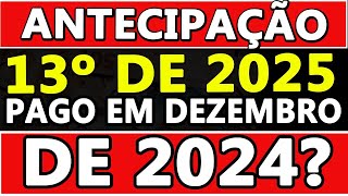 INSS CONFIRMA PAGAMENTO do 13º SALÁRIO para os APOSENTADOS  REAJUSTE por LEI nas APOSENTADORIAS [upl. by Tnarg80]