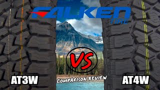 Falken AT3W VS AT4W Comparison Review [upl. by Eduj]