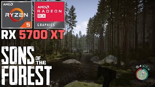 Sons of the Forest  RX 5700 XT  Ryzen 5 5600G  1080p High Settings [upl. by Eelana]