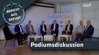 Podiumsdiskussion  Bericht aus Erfurt [upl. by Sammie]