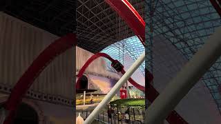 Mission Ferrari Roller Coaster at Ferrari World Abu Dhabi shorts [upl. by Mirak]